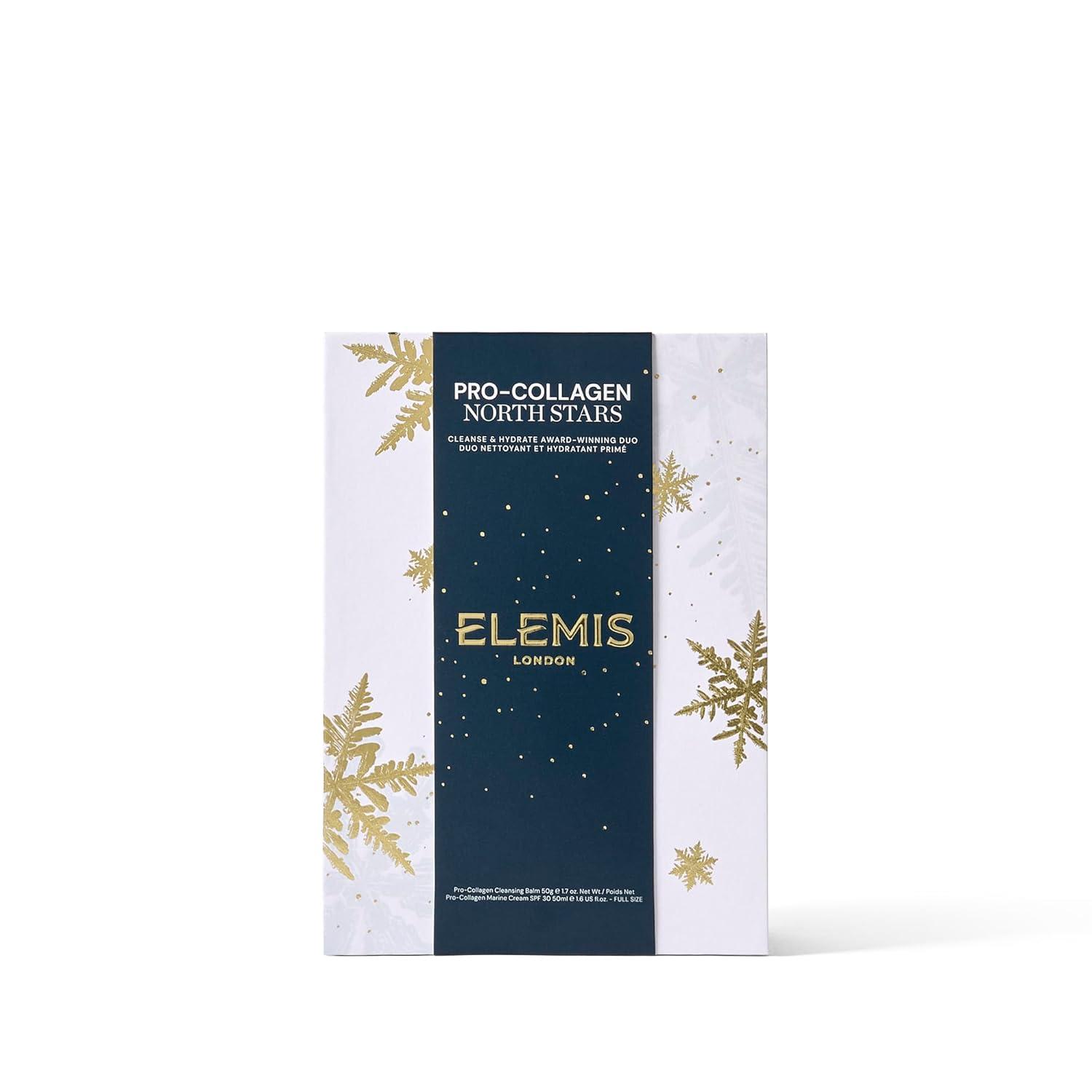 image:imageELEMIS ProCollagen North Stars Cleansing Balm amp Marine Cream SPF 30 AntiAging Skincare Duo Hydrating Face Cleanser amp Moisturizer Luxury Gift Set