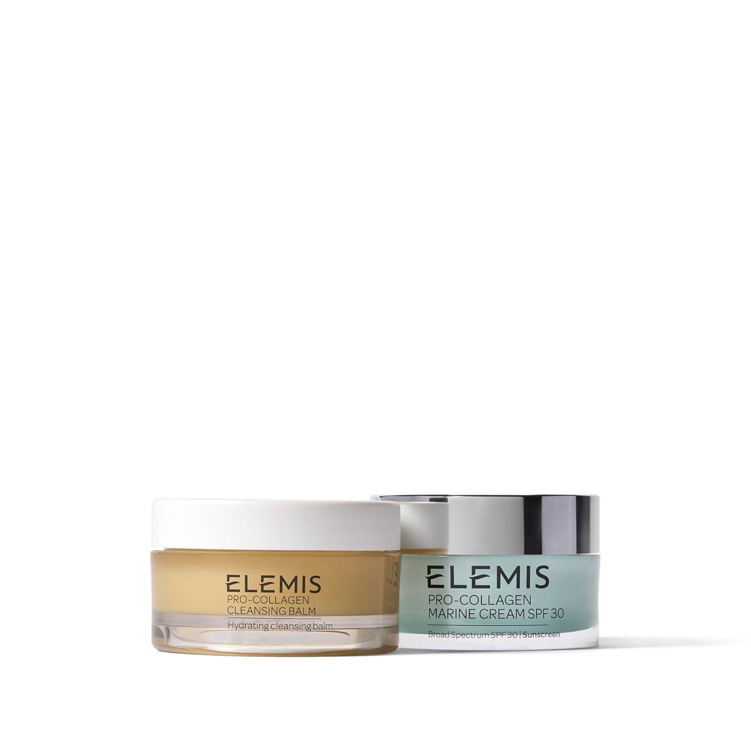 image:imageELEMIS ProCollagen North Stars Cleansing Balm amp Marine Cream SPF 30 AntiAging Skincare Duo Hydrating Face Cleanser amp Moisturizer Luxury Gift Set