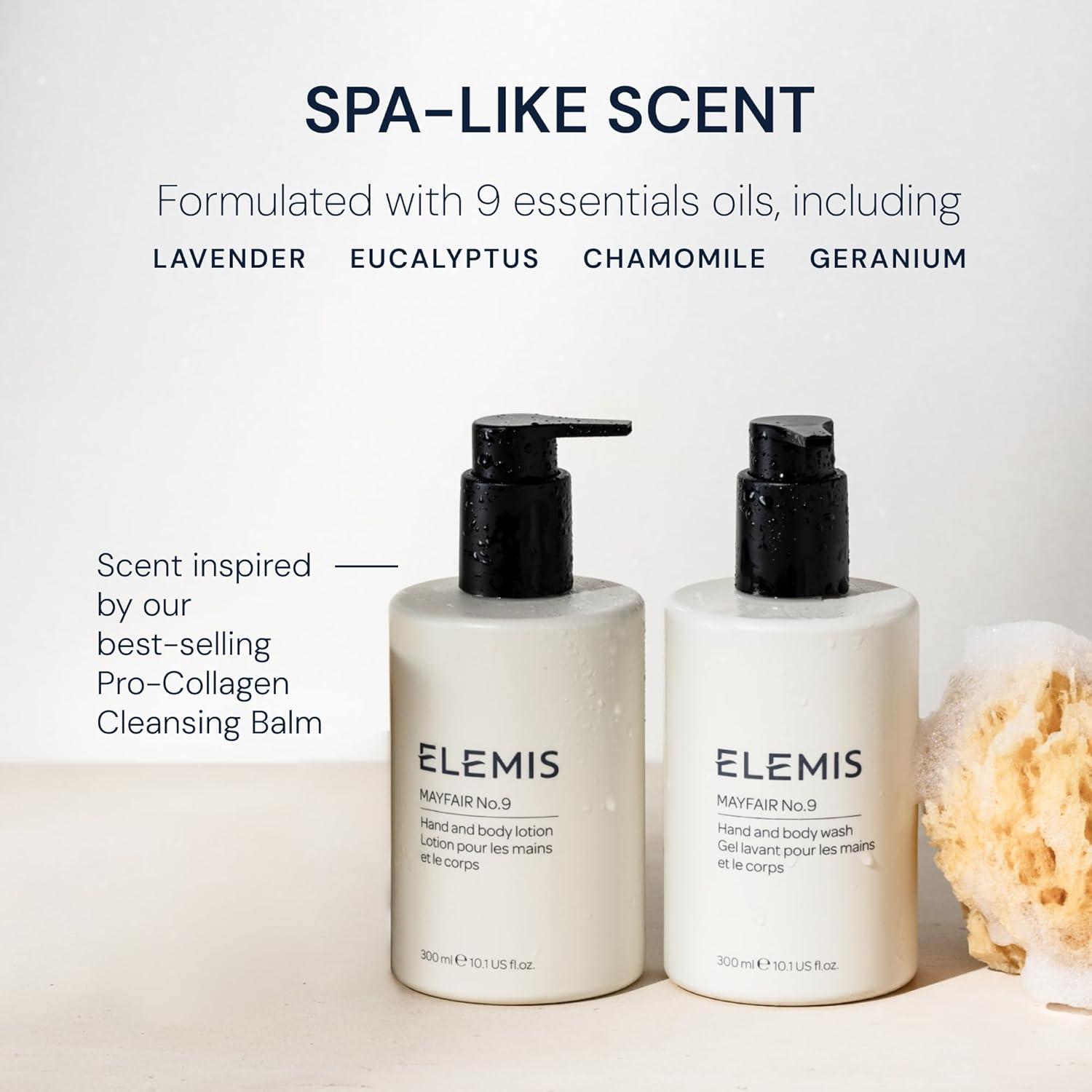 image:imageELEMIS Mayfair No9 Hand amp Body Lotion Lightweight Formula Hydrates Softens and Moisturizes Skin with Sustainable Shea Butter and Borage Oil1 Fl Oz Pack of 1