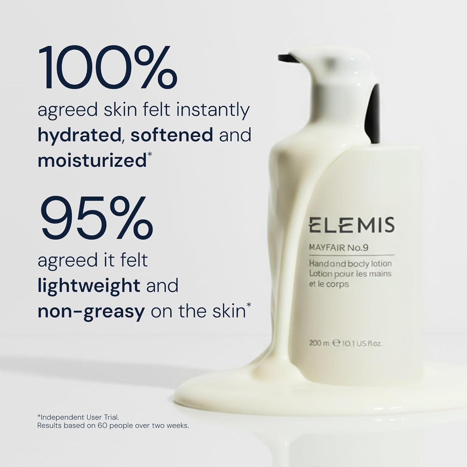 image:imageELEMIS Mayfair No9 Hand amp Body Lotion Lightweight Formula Hydrates Softens and Moisturizes Skin with Sustainable Shea Butter and Borage Oil1 Fl Oz Pack of 1