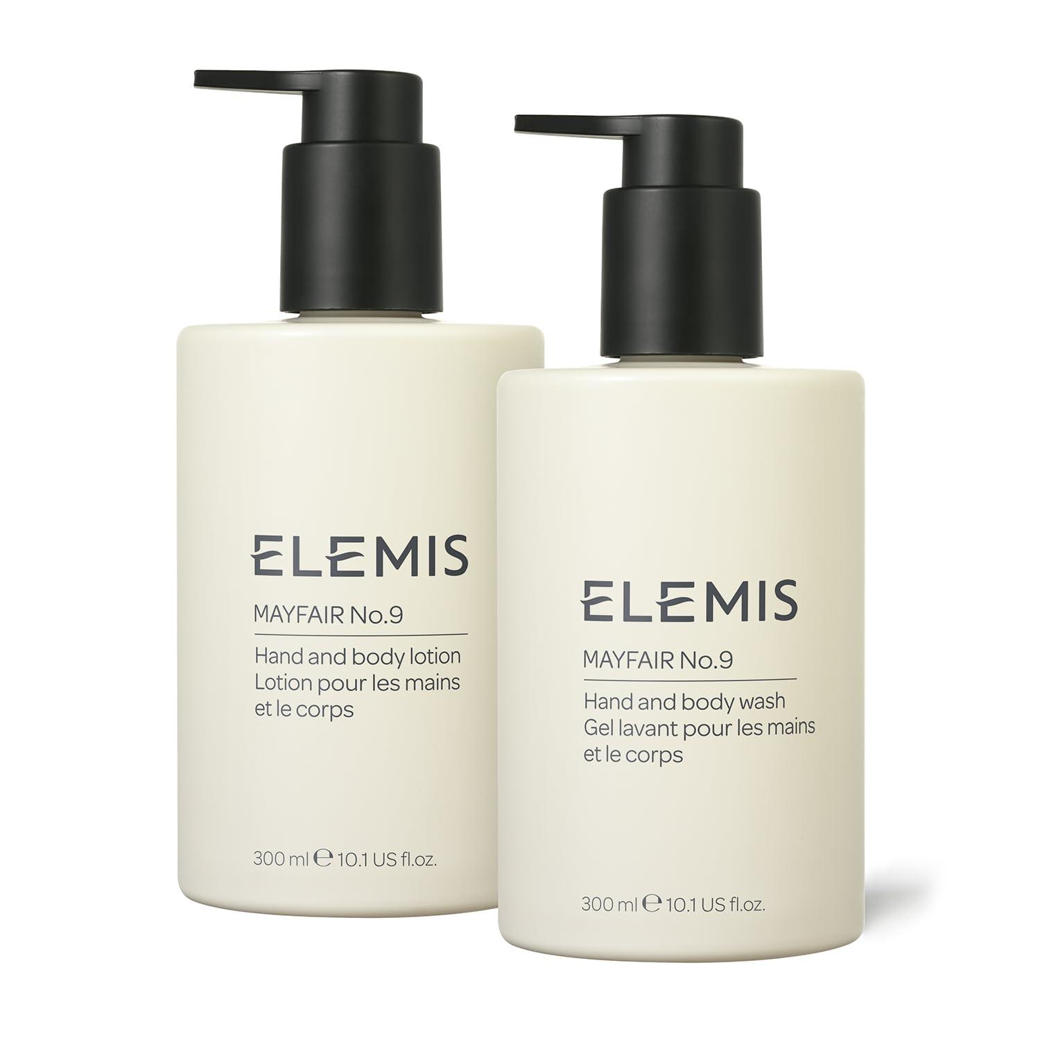 image:imageELEMIS Mayfair No9 Hand amp Body Lotion Lightweight Formula Hydrates Softens and Moisturizes Skin with Sustainable Shea Butter and Borage OilMayfair No9 Hand and Body Duo
