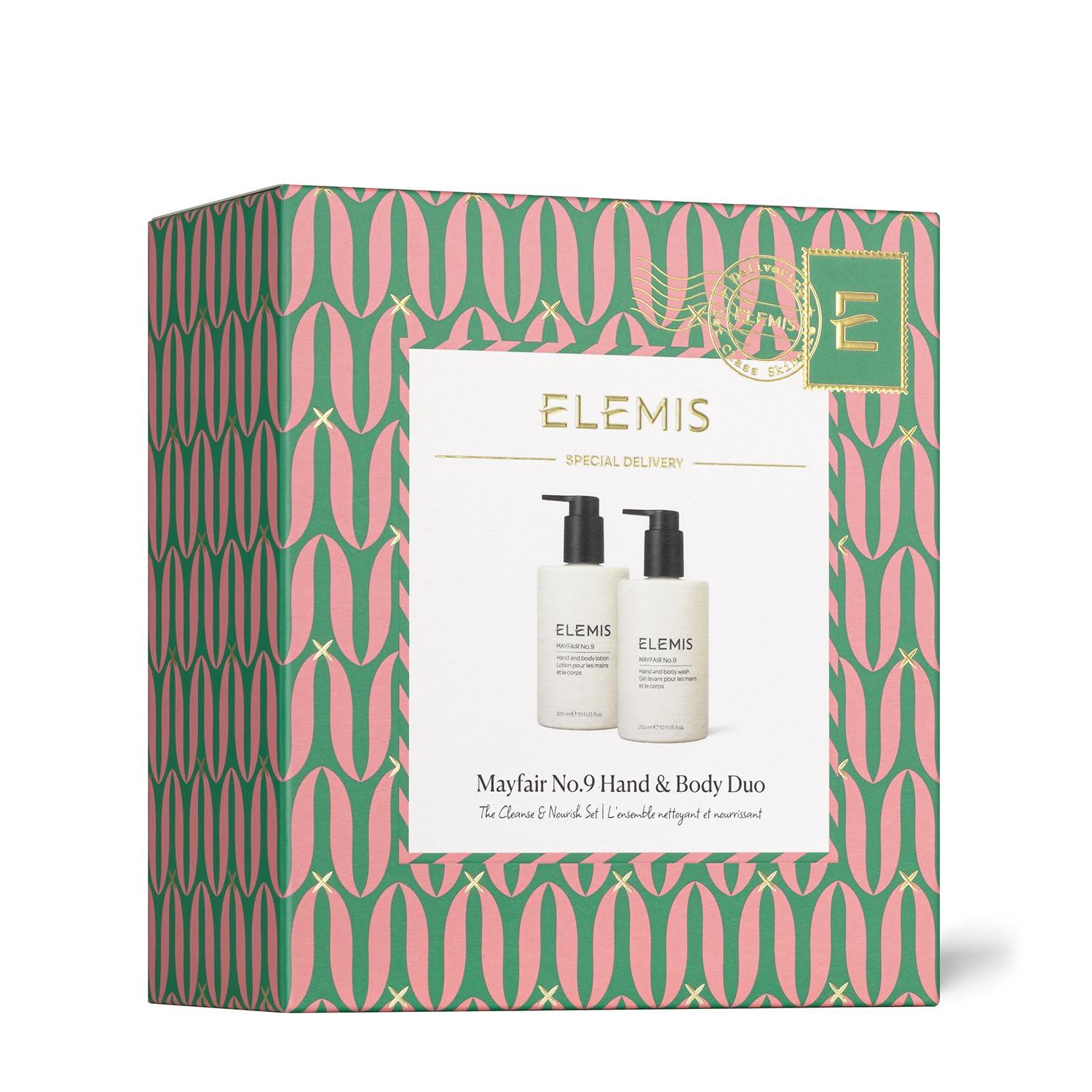 image:imageELEMIS Mayfair No9 Hand amp Body Lotion Lightweight Formula Hydrates Softens and Moisturizes Skin with Sustainable Shea Butter and Borage OilMayfair No9 Hand and Body Duo