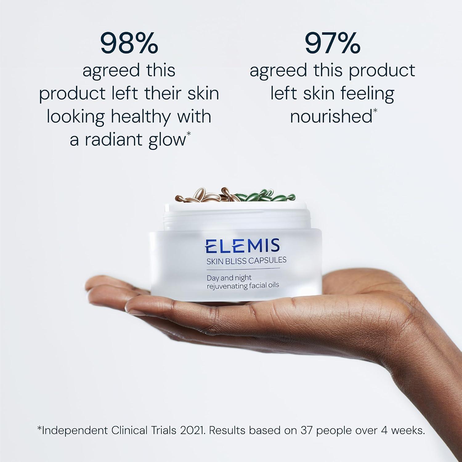 image:imageELEMIS Skin Bliss Capsules 14 Count AntioxidantRich AntiAgine Day amp Night Face Oils Purify Replenish amp Nourish the Skin Skincare Serum Capsules for Face