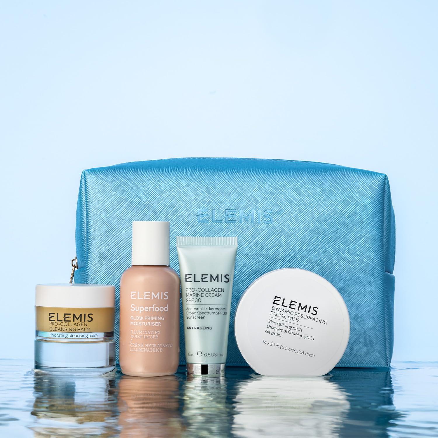 image:imageELEMIS Christines Elemis Favorites Kit 147 Value Amazon Exclusive Gift Set Travel Size Favorites Make up Remover Facial Pads Makeup Primer